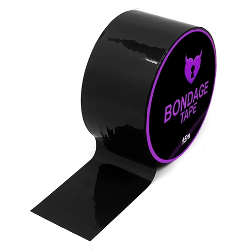 black bondage tape, black bdsm tape, bindage tape, bsm tape, black