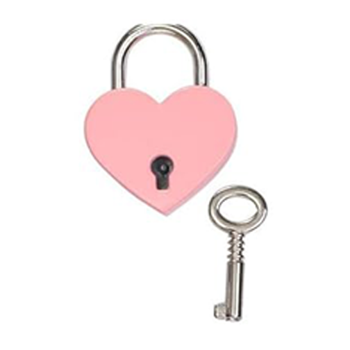 heart shaped padlock, heart padlock, padlock, pink heart shaped padlock, light pink